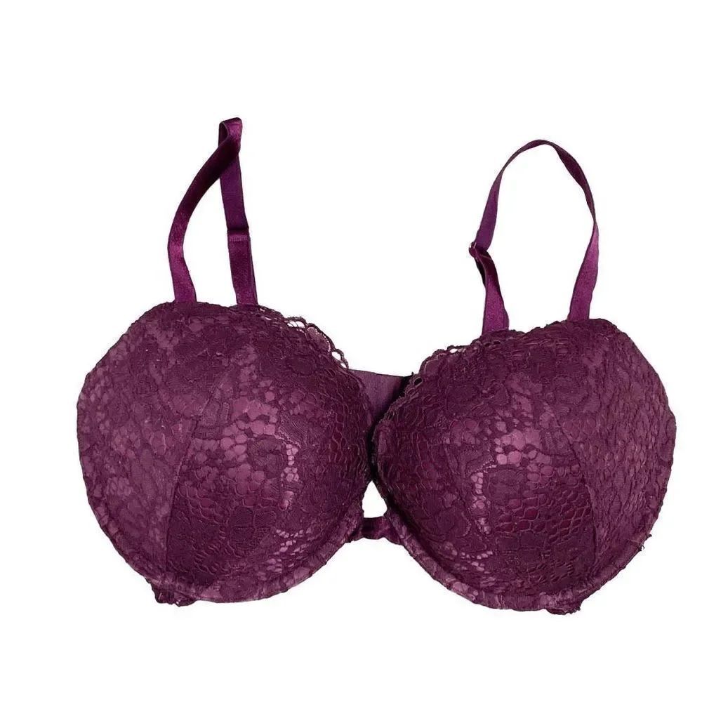 Victoria’s Secret Burgundy Very Sexy Push-Up Bra Size 36DD